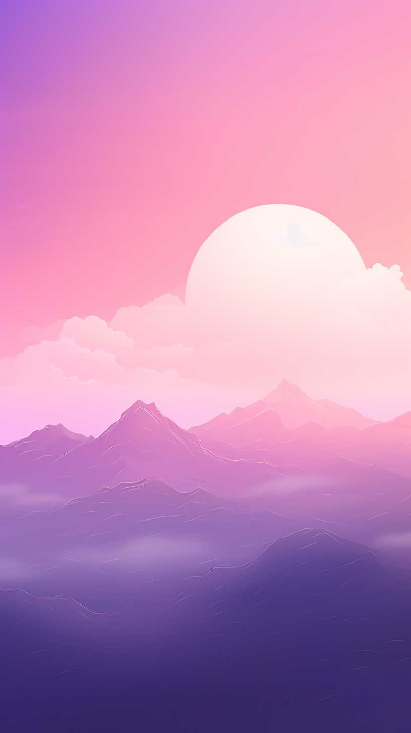 紫色背景艺术图