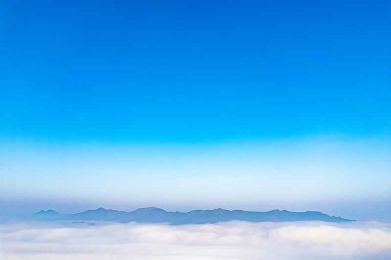 穿云云海航拍图 