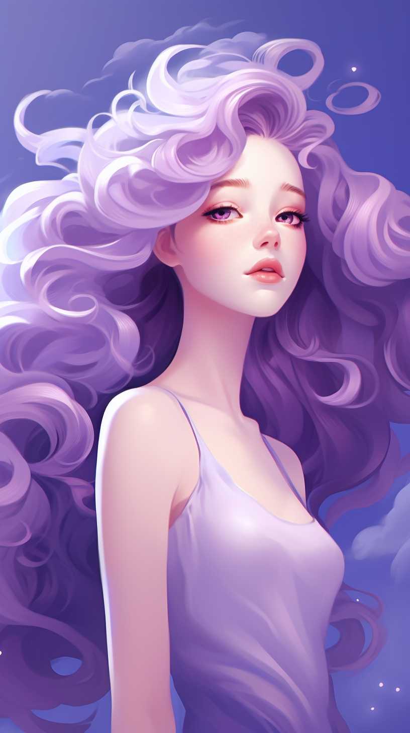 紫色唯美背景