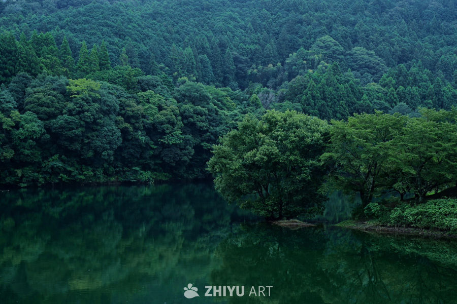 绿水清波