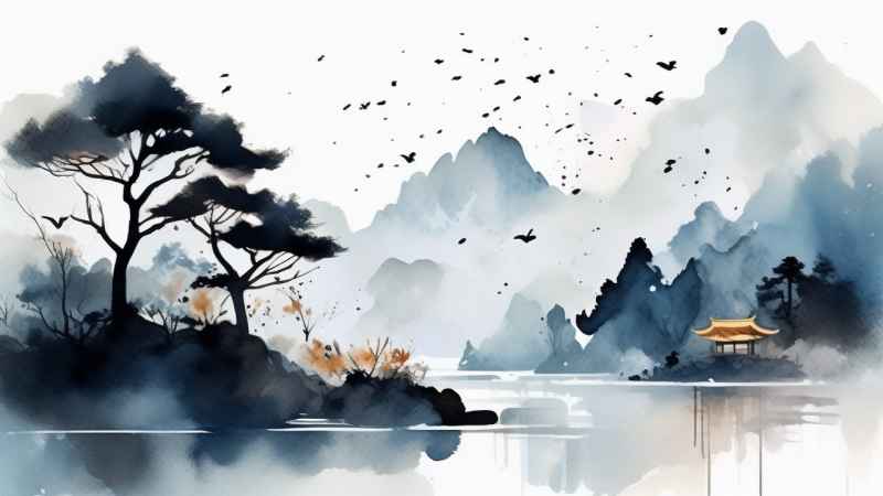 山水插画国风 9