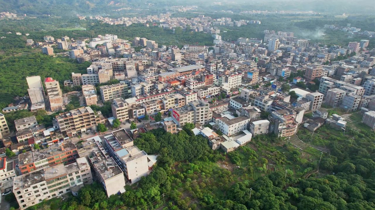 航拍福建新农村景观 3