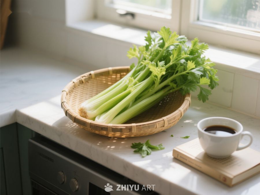 窗边的芹菜与咖啡 136