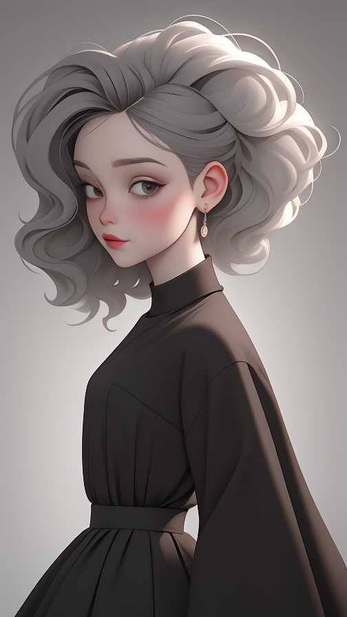 精致美女