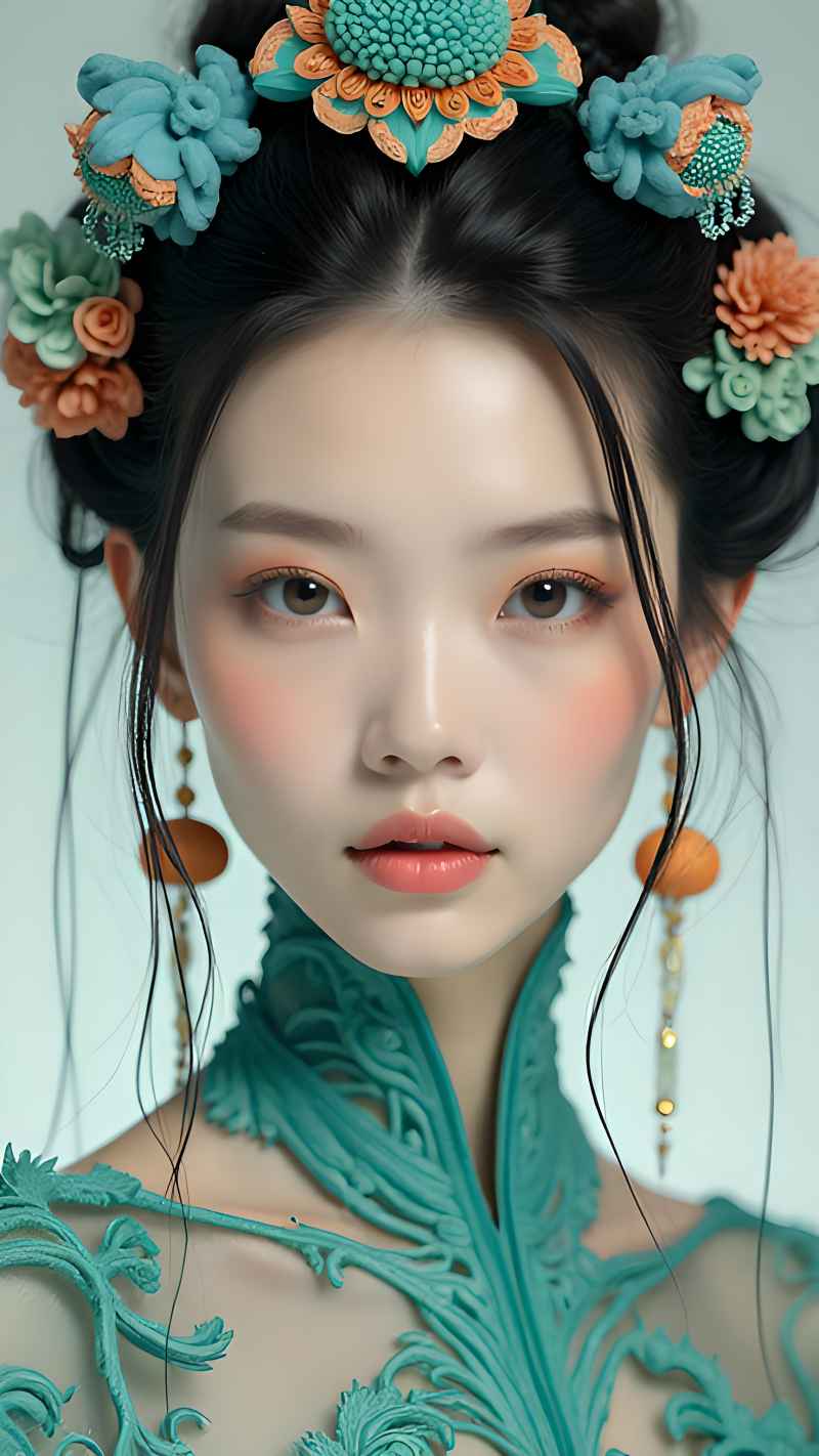 新娘美女装扮新中式系列 46