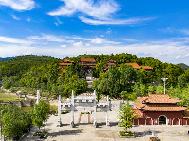 湖南新晃燕来寺古建筑