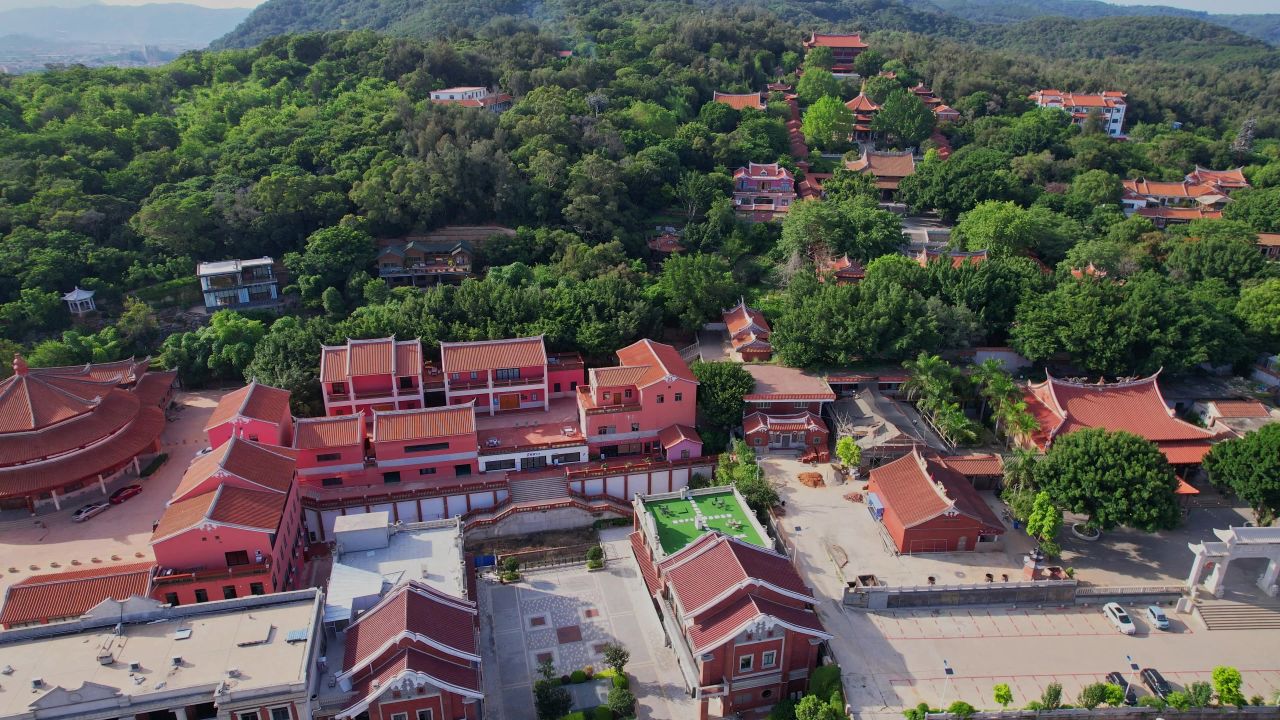 航拍泉州南少林寺