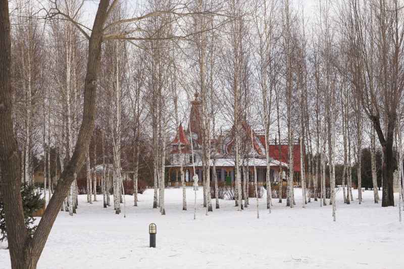 冬天的伏尔加庄园