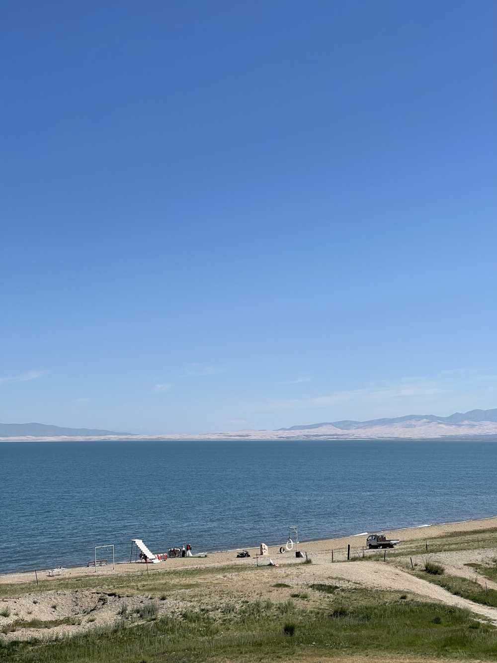 青海湖一角