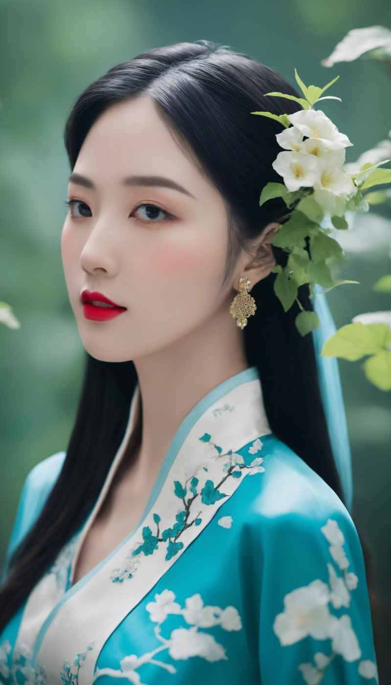 红色女子户外拍摄系列高清艺术视觉 90