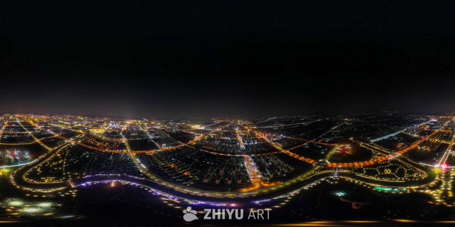 璀璨的城市夜景