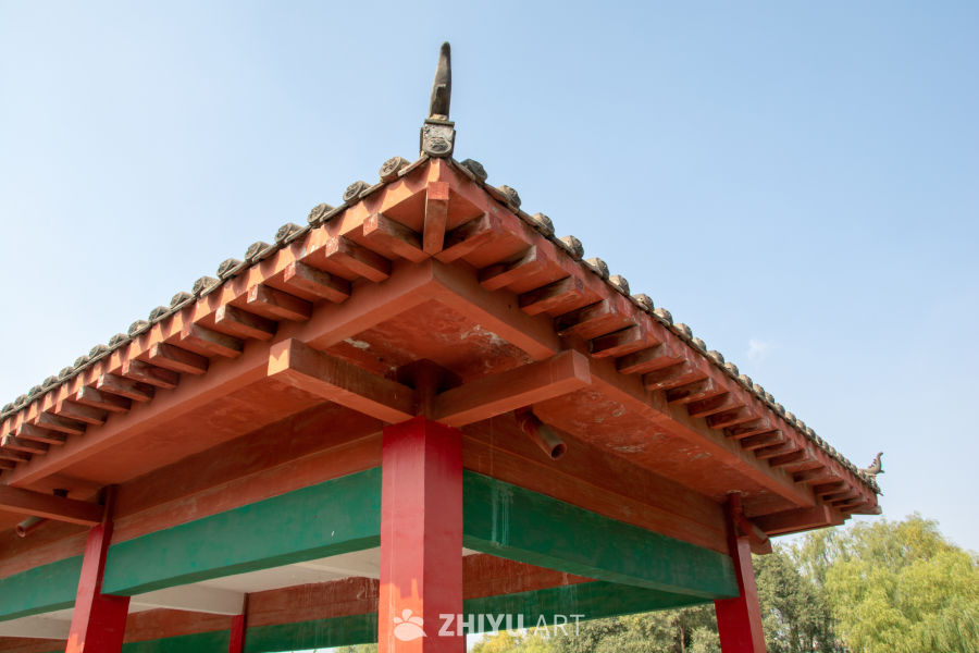 公园古风观景台
