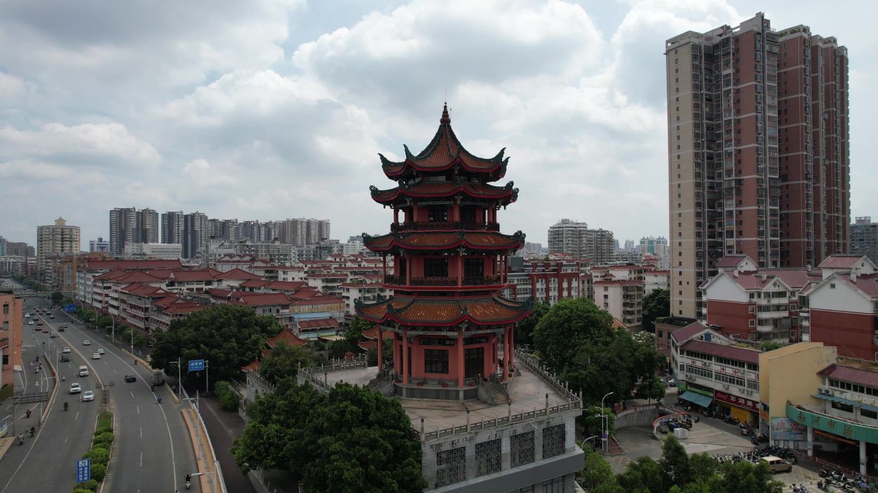 福建漳州威镇阁历史文化古建筑
