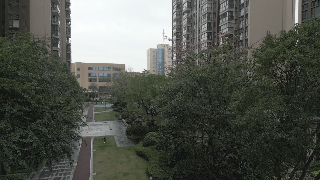 小区花园景色