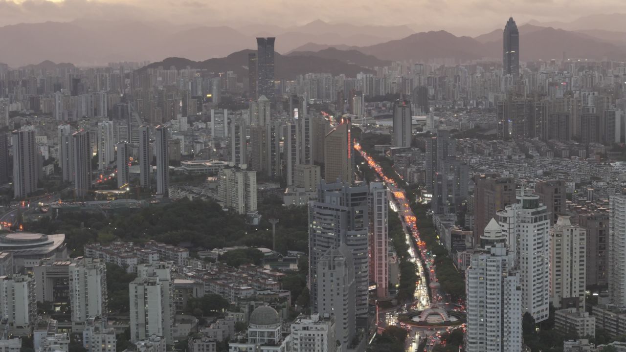 城市晚霞 12