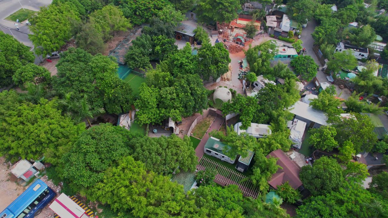 航拍厦门房车露营地 1