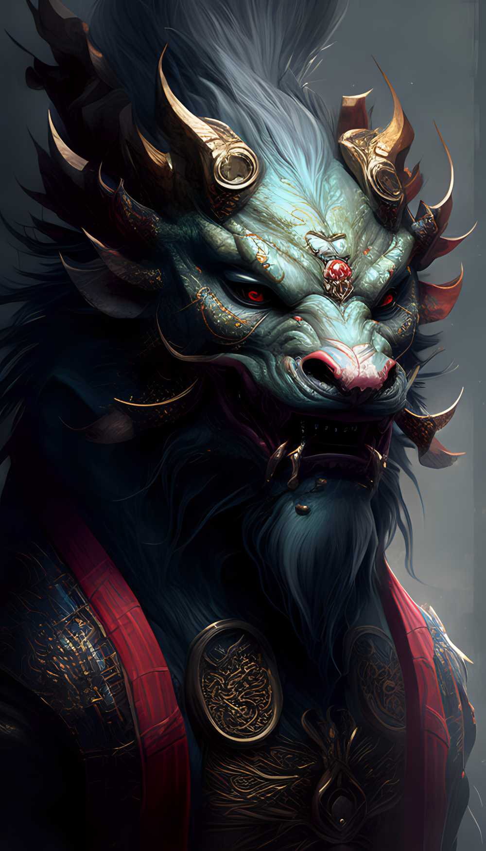 国潮神兽神灵