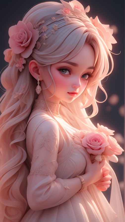 可爱治愈女孩