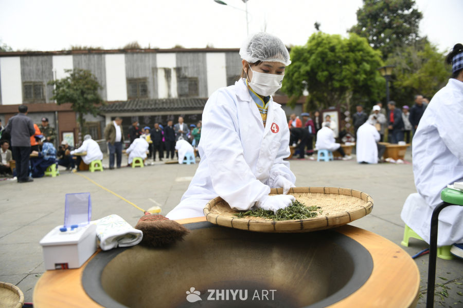 手工制茶 炒茶  茶叶产业 7