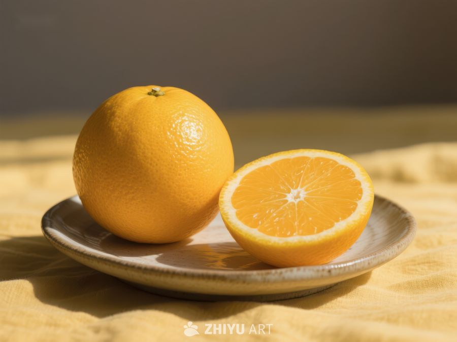 新鲜橙子静物图 549