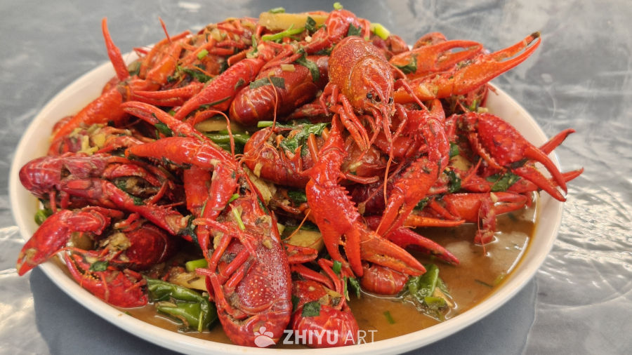 美味小龙虾