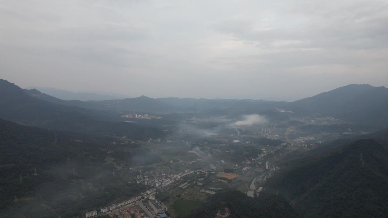湖南郴州资兴城市建设航拍
