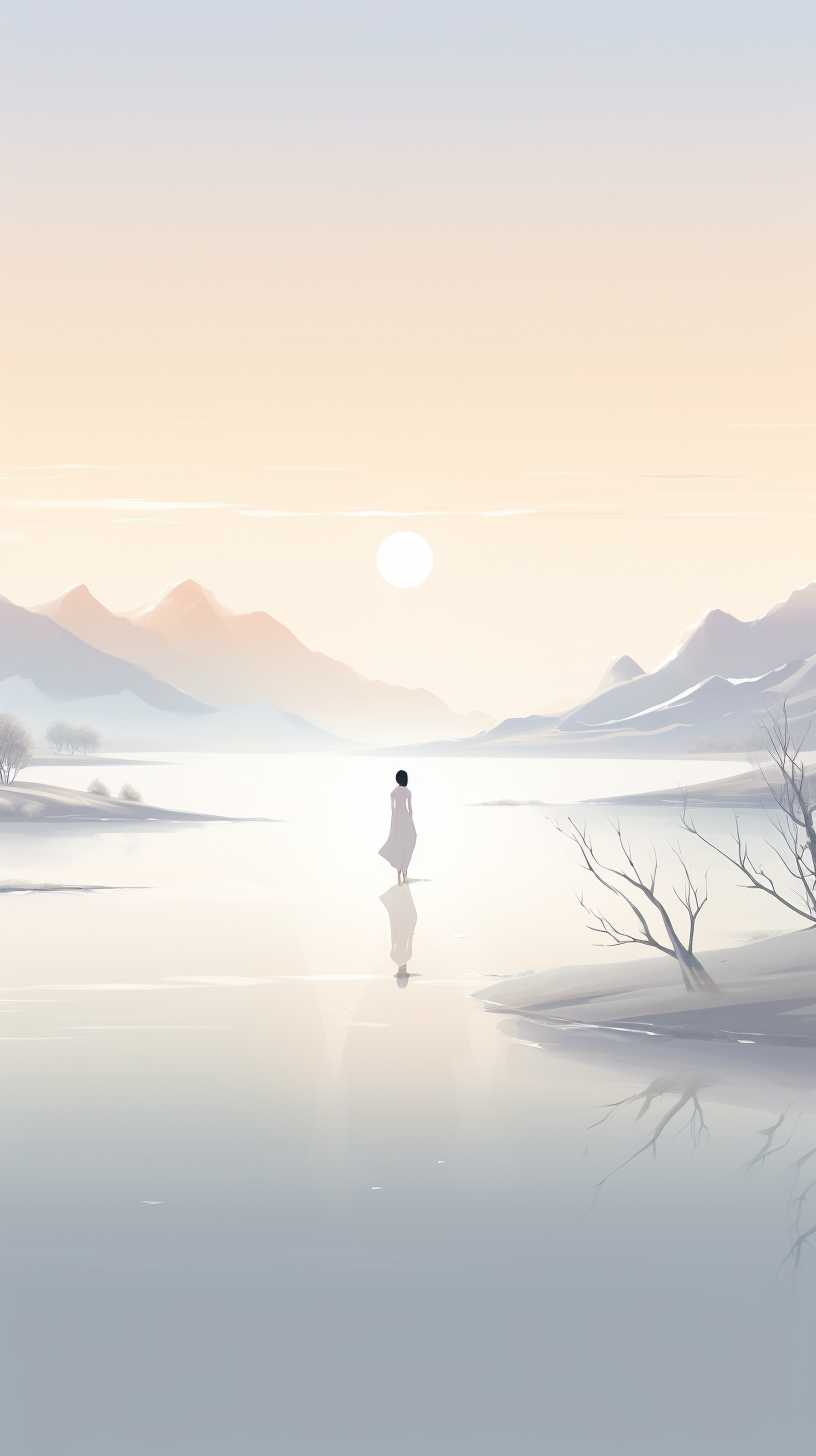 唯美艺术浅白色背景999