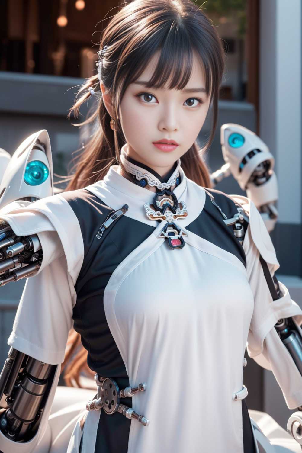 赛博美女