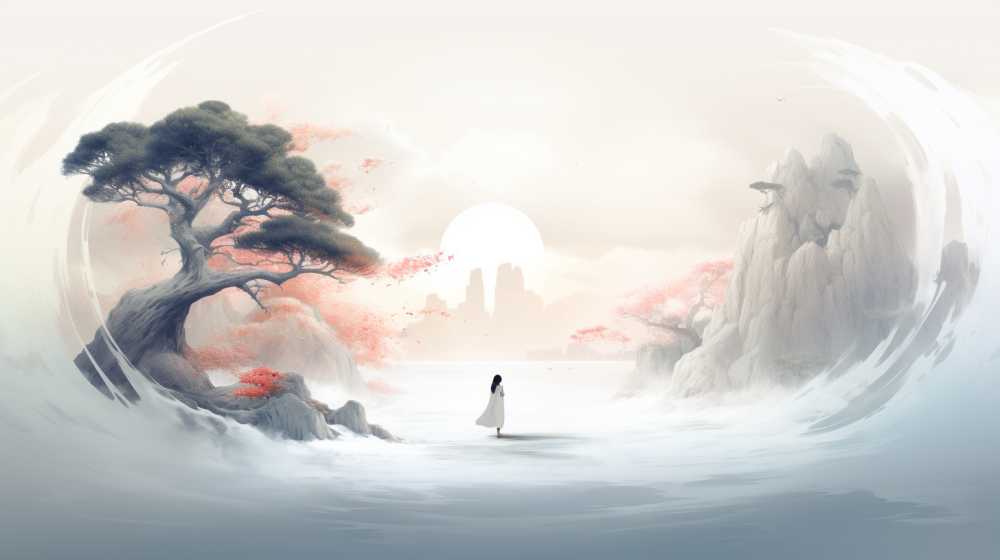 艺术浅白色唯美背景图99