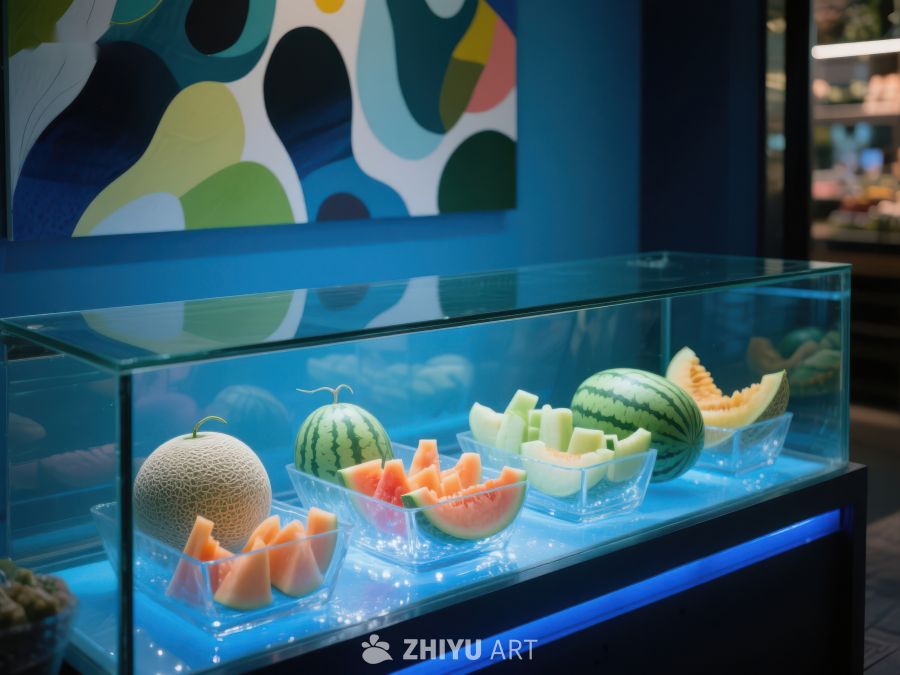 新鲜切片瓜类展示柜 683