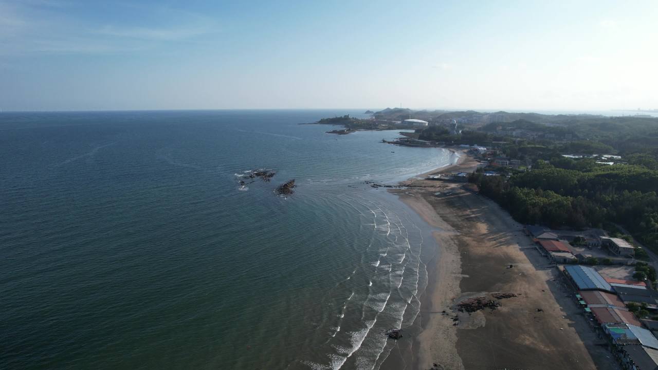 海景、海浪、大海、海边、防城港