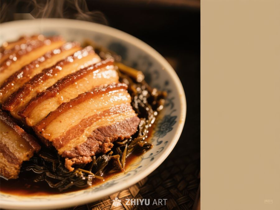 美味红烧肉配梅干菜 553