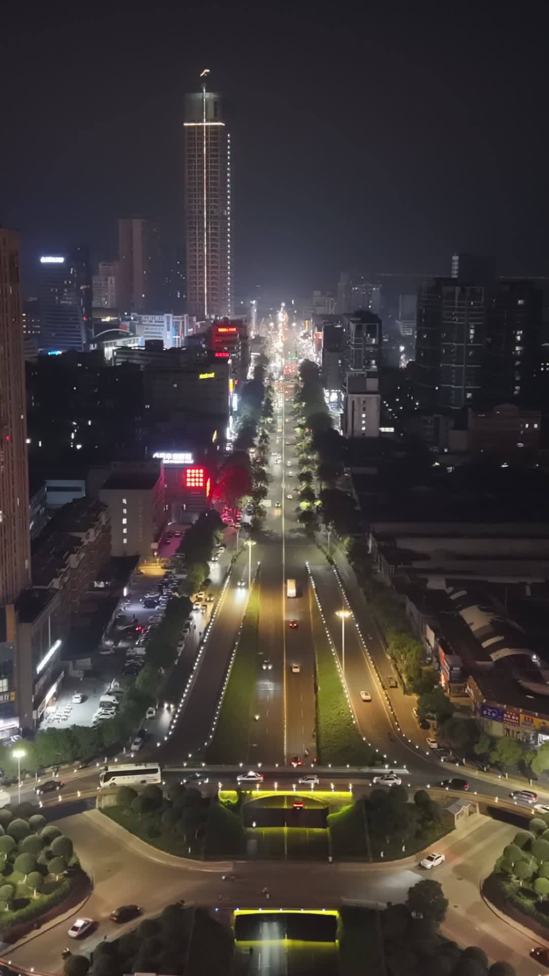 璀璨都市夜景