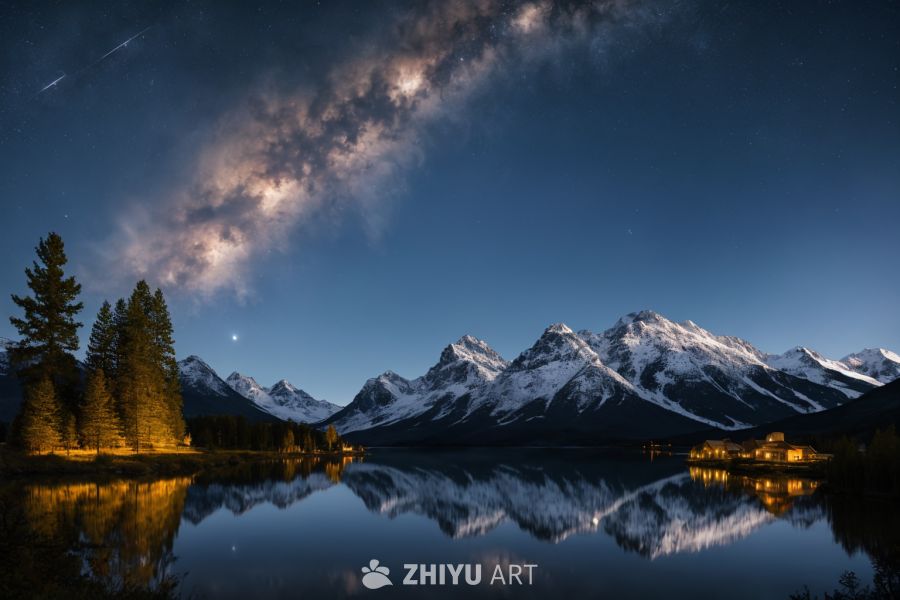 雪山 10