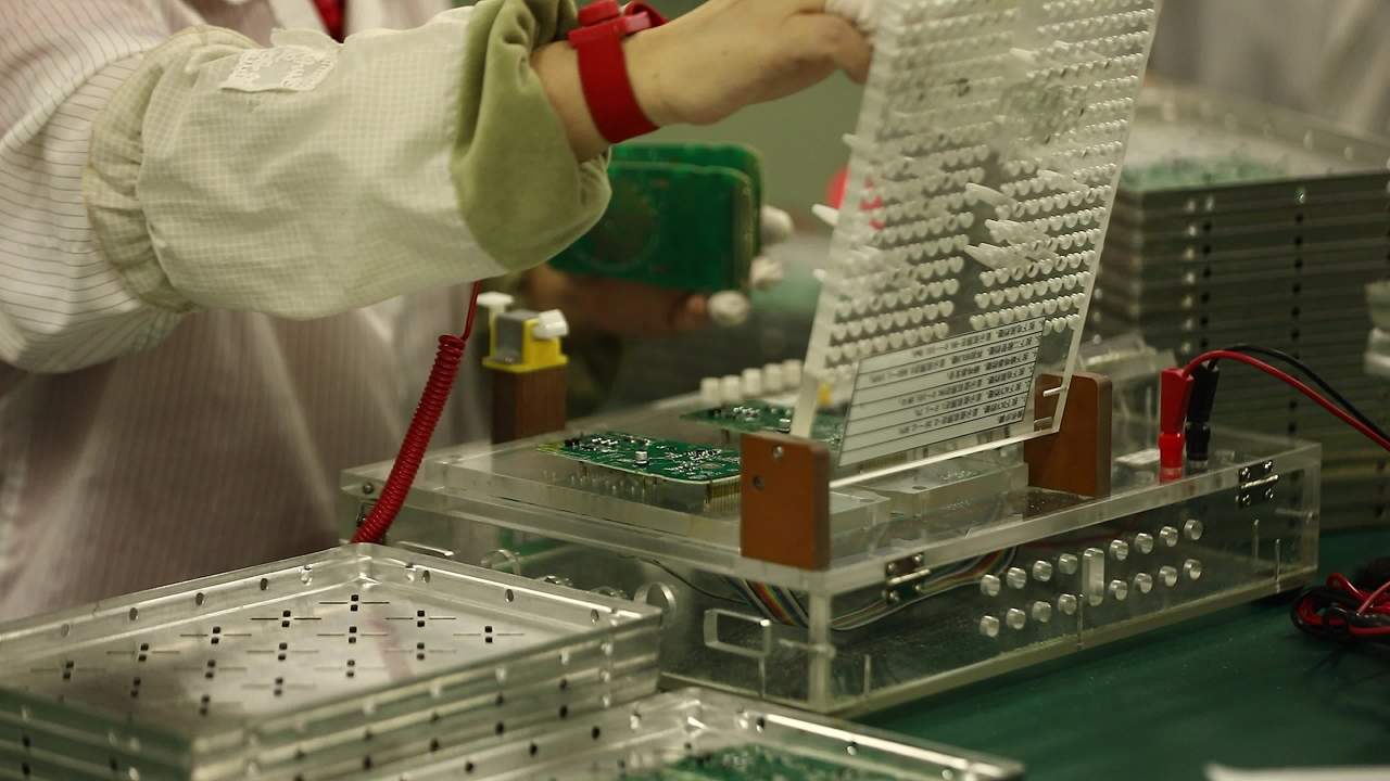电子加工车间
