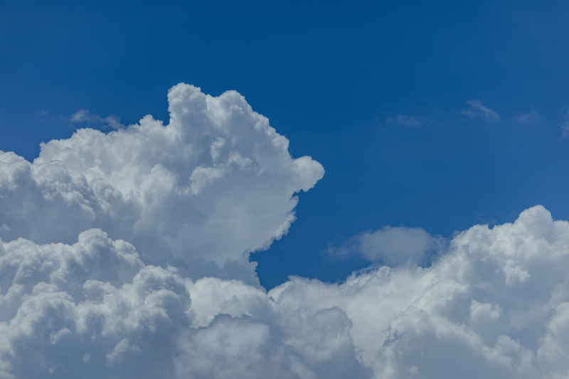 晴空万里