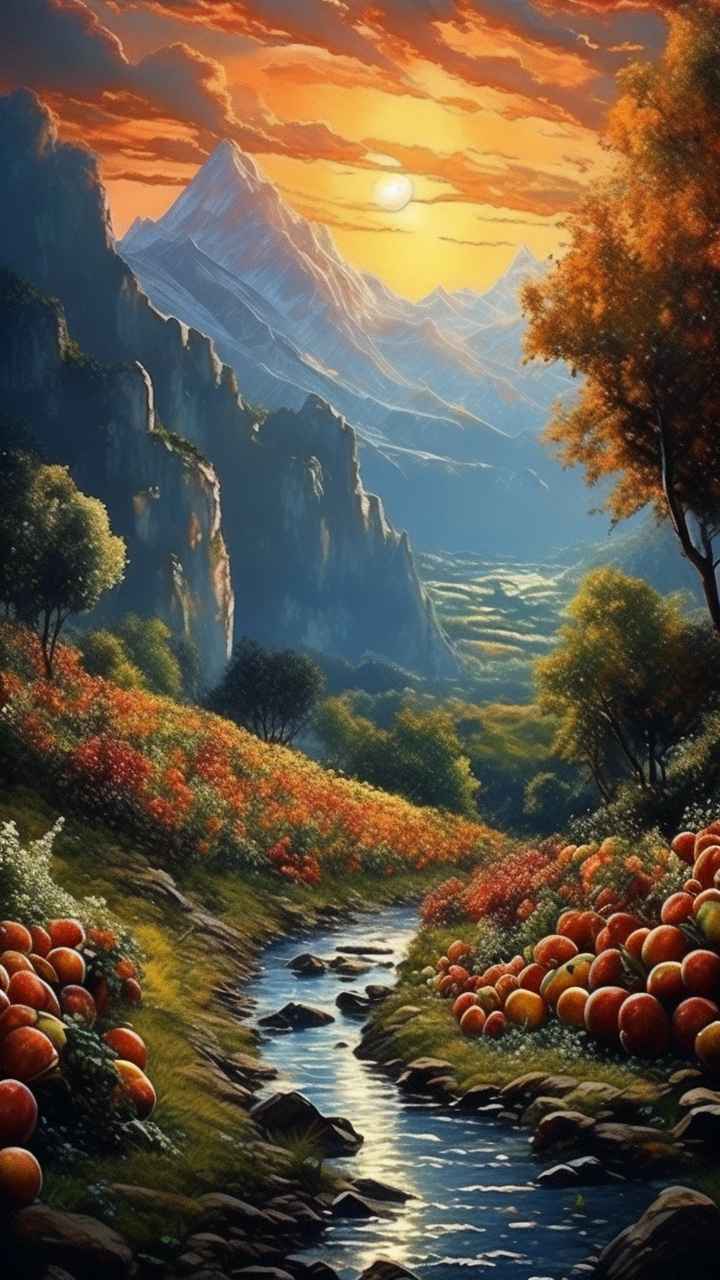 人惊叹的山水画插画 23