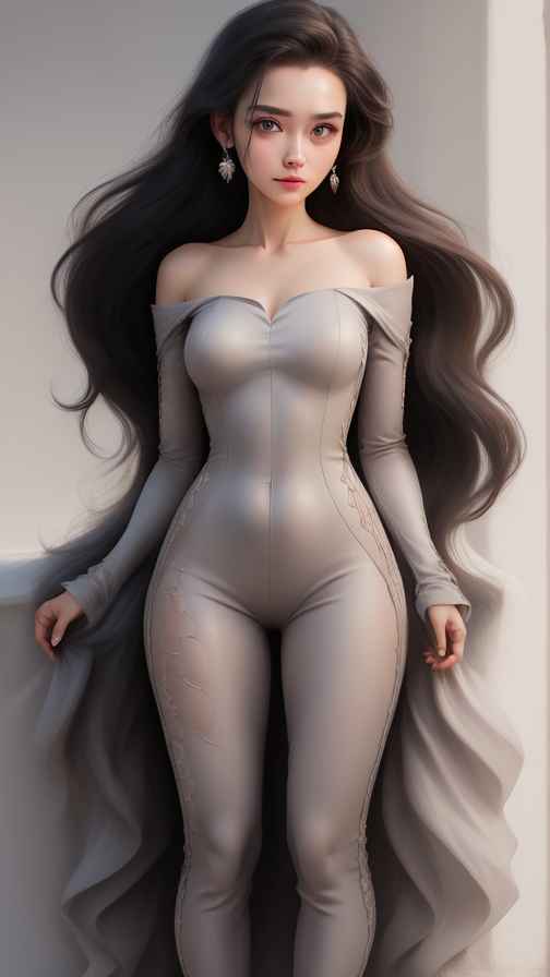 美女身材好看穿什么都好看