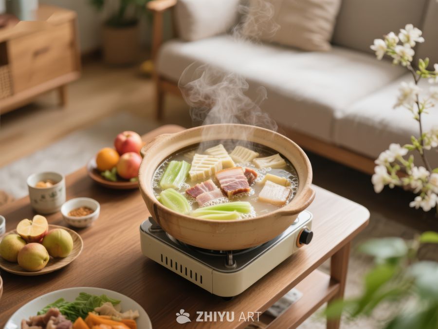 温馨室内火锅宴 759