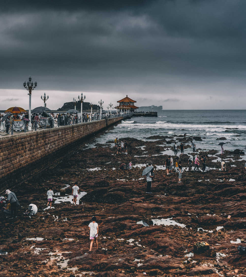 阴沉的海