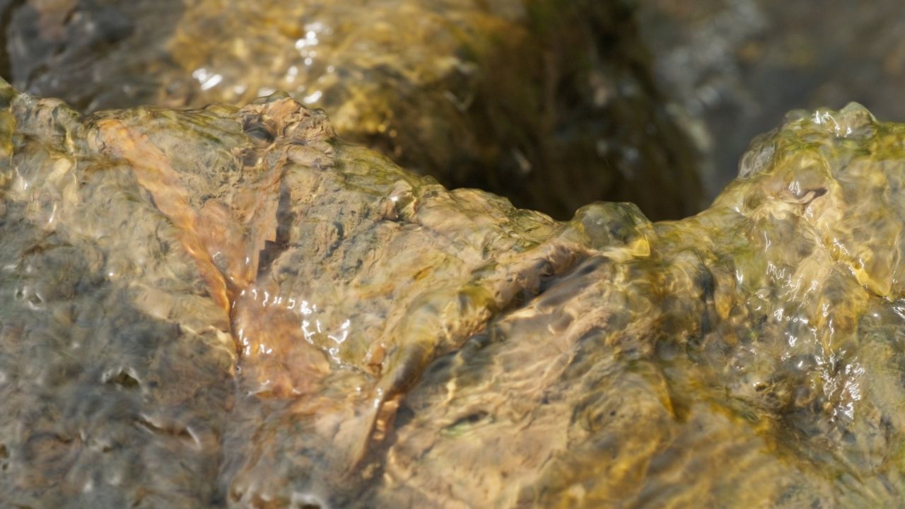 山泉水小溪瀑布河流4K实拍空镜
