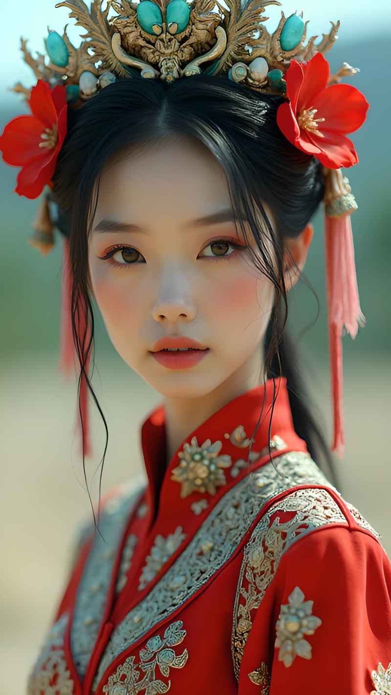 艺术美女新中式主体系列 5