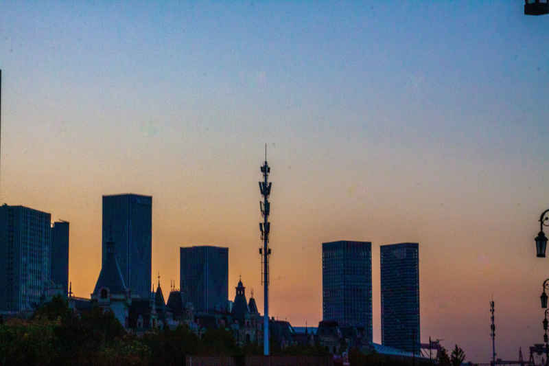 日落时大连东港