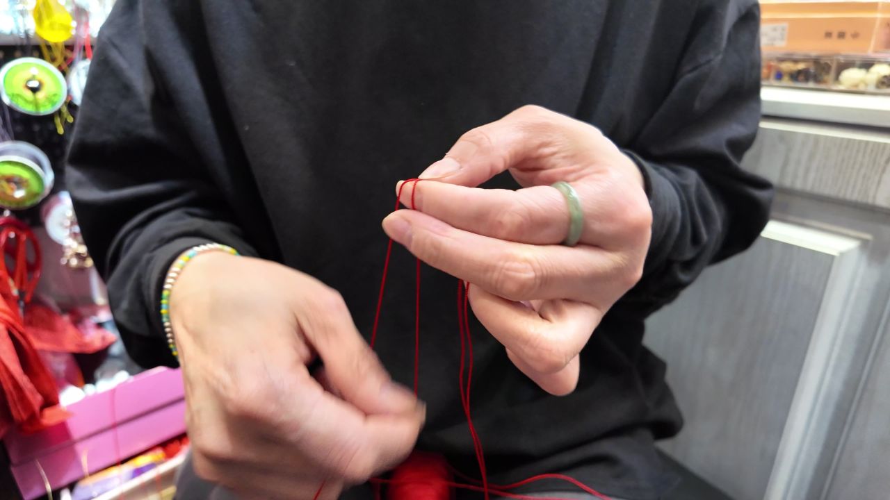 编手串 穿绳 7