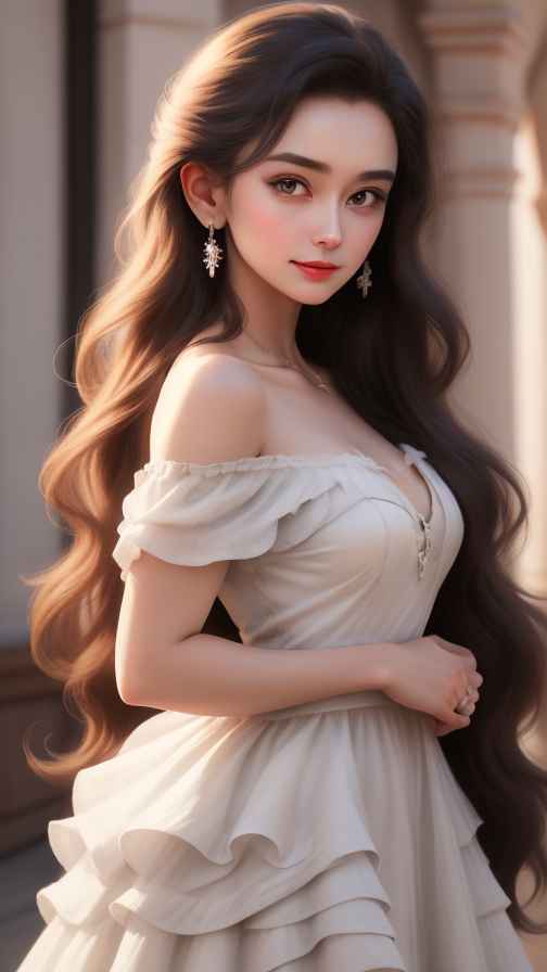 吊带美女