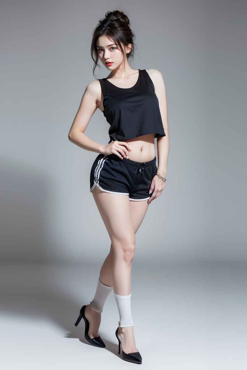 摄影图美女自信特写 32
