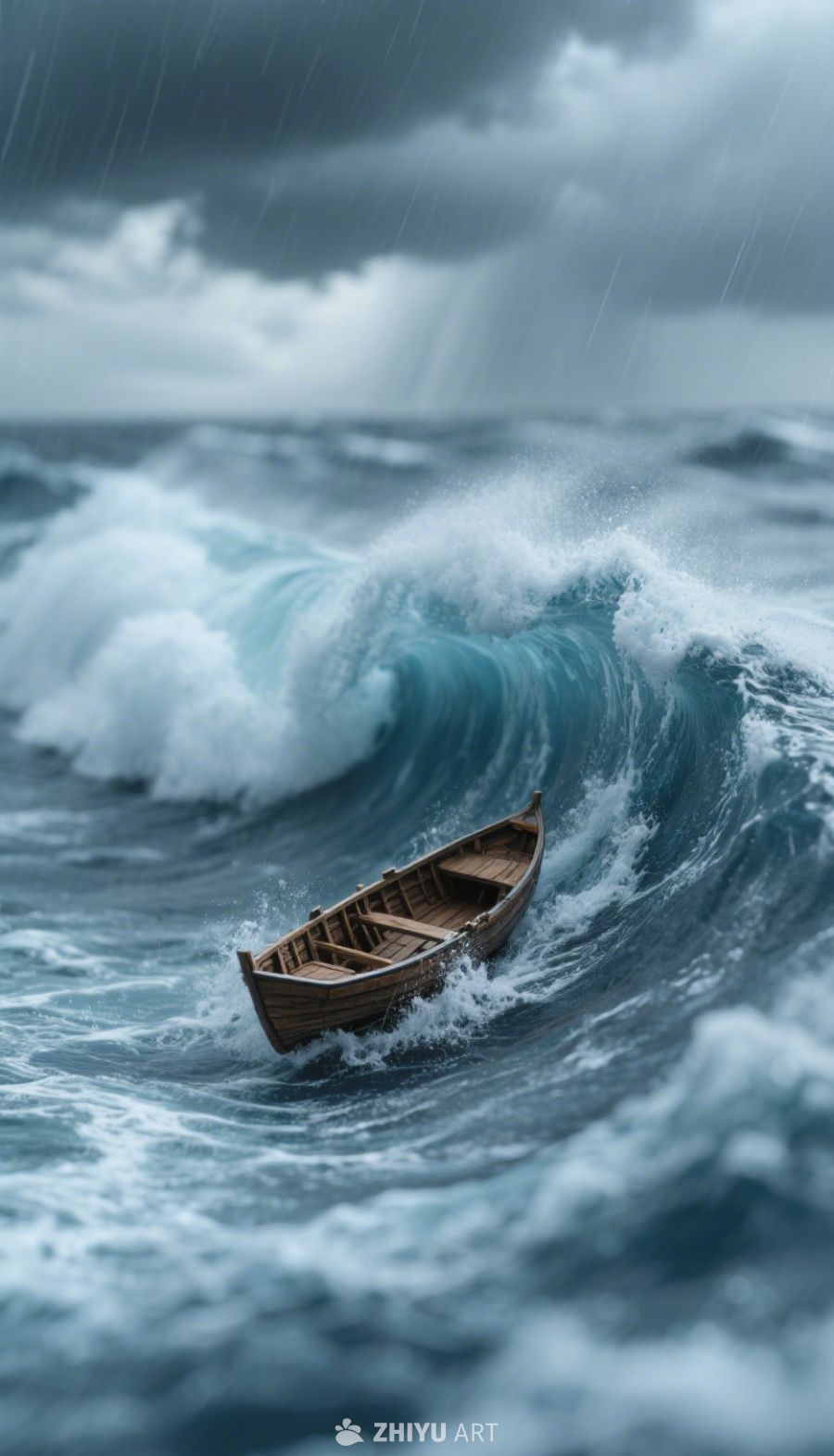 暴风雨来临前的码头 1