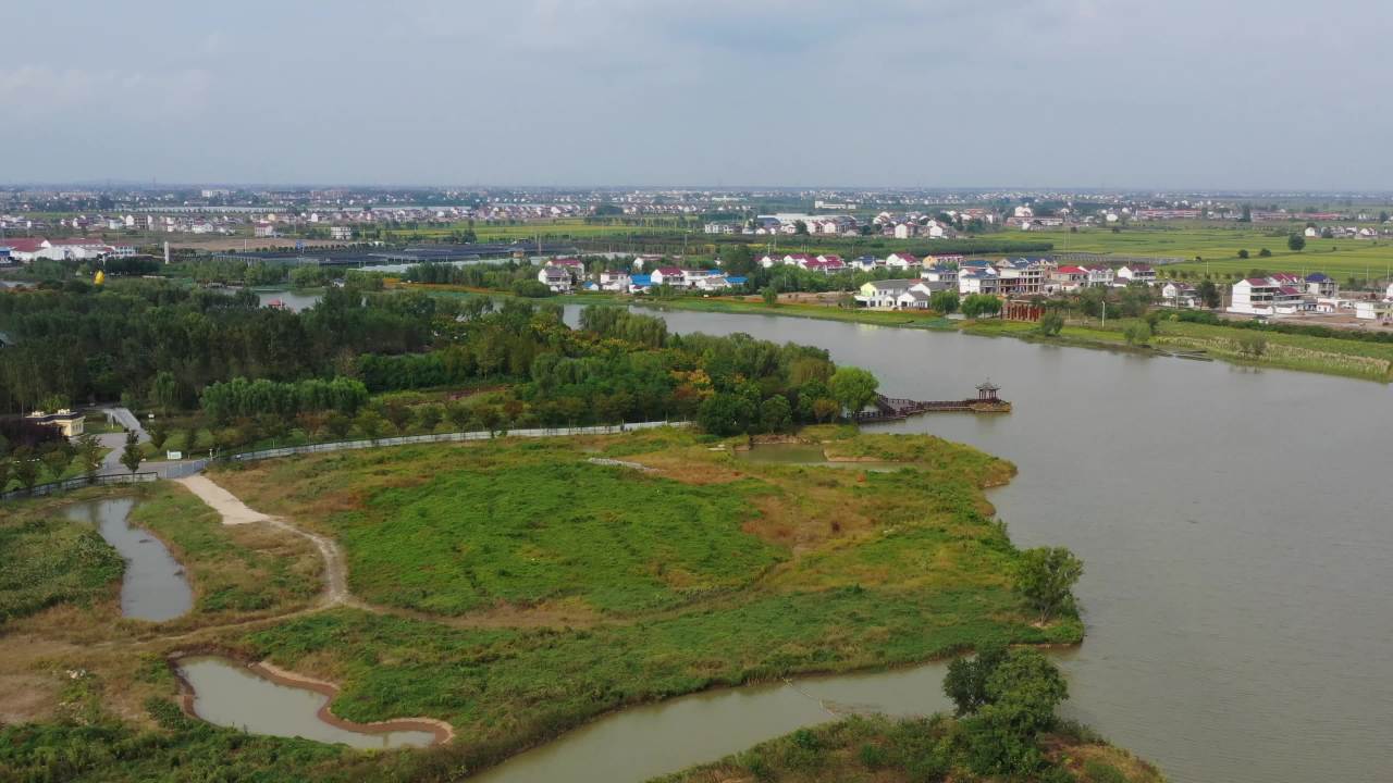 潮河湾航拍