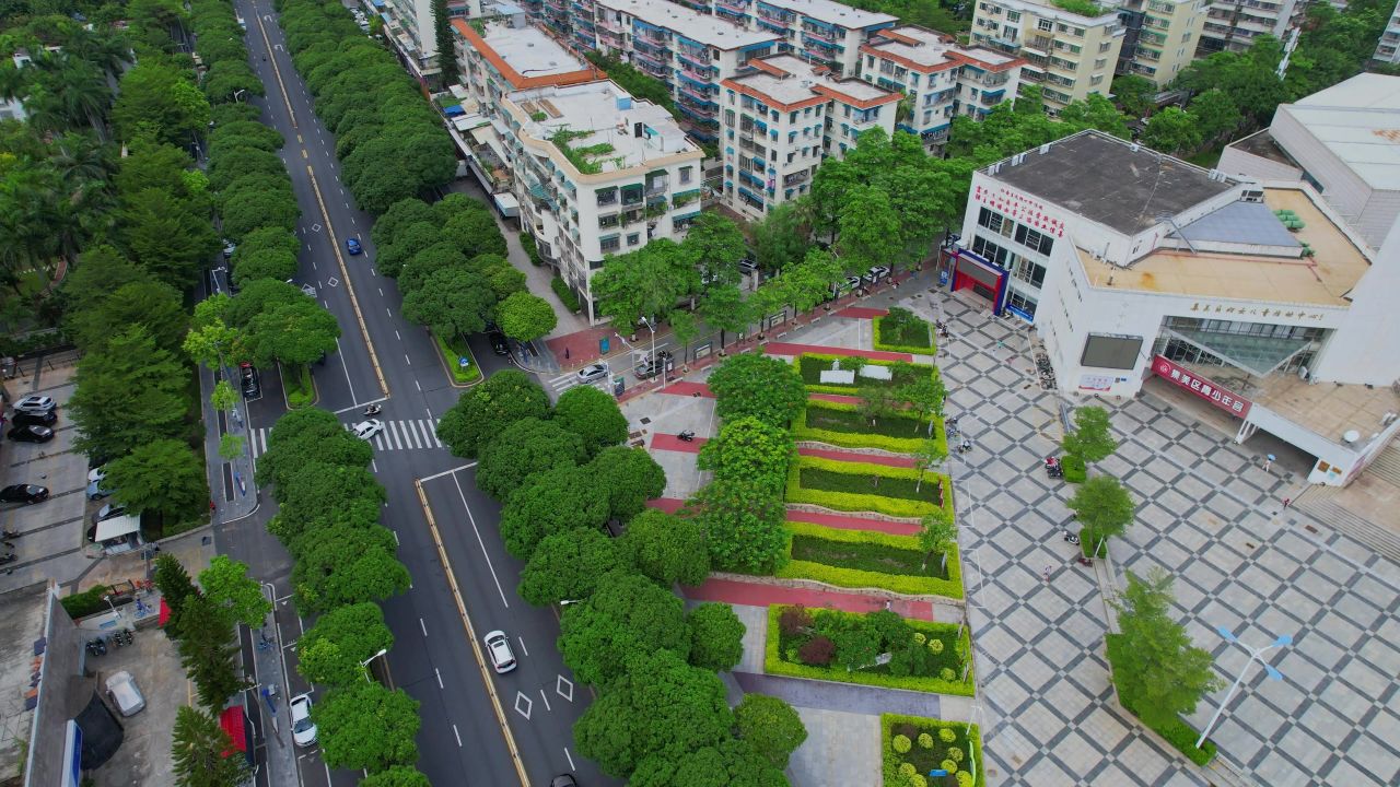 航拍厦门杏林文体中心 6