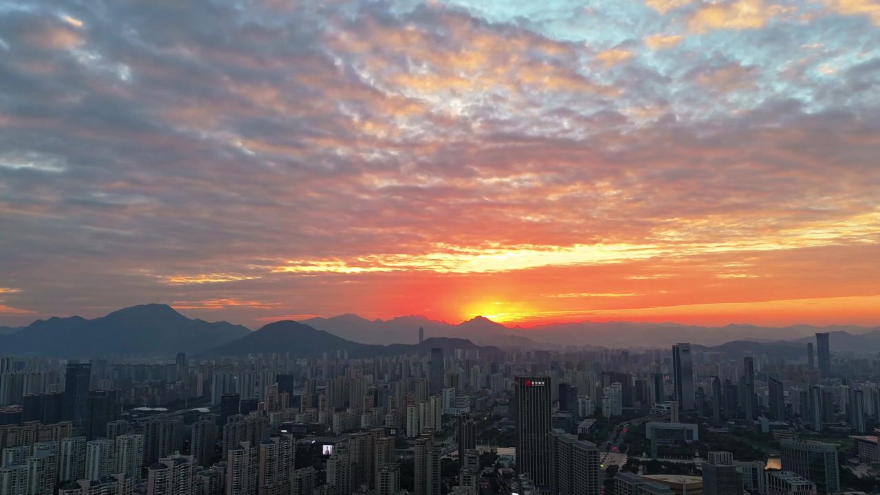 温州晚霞